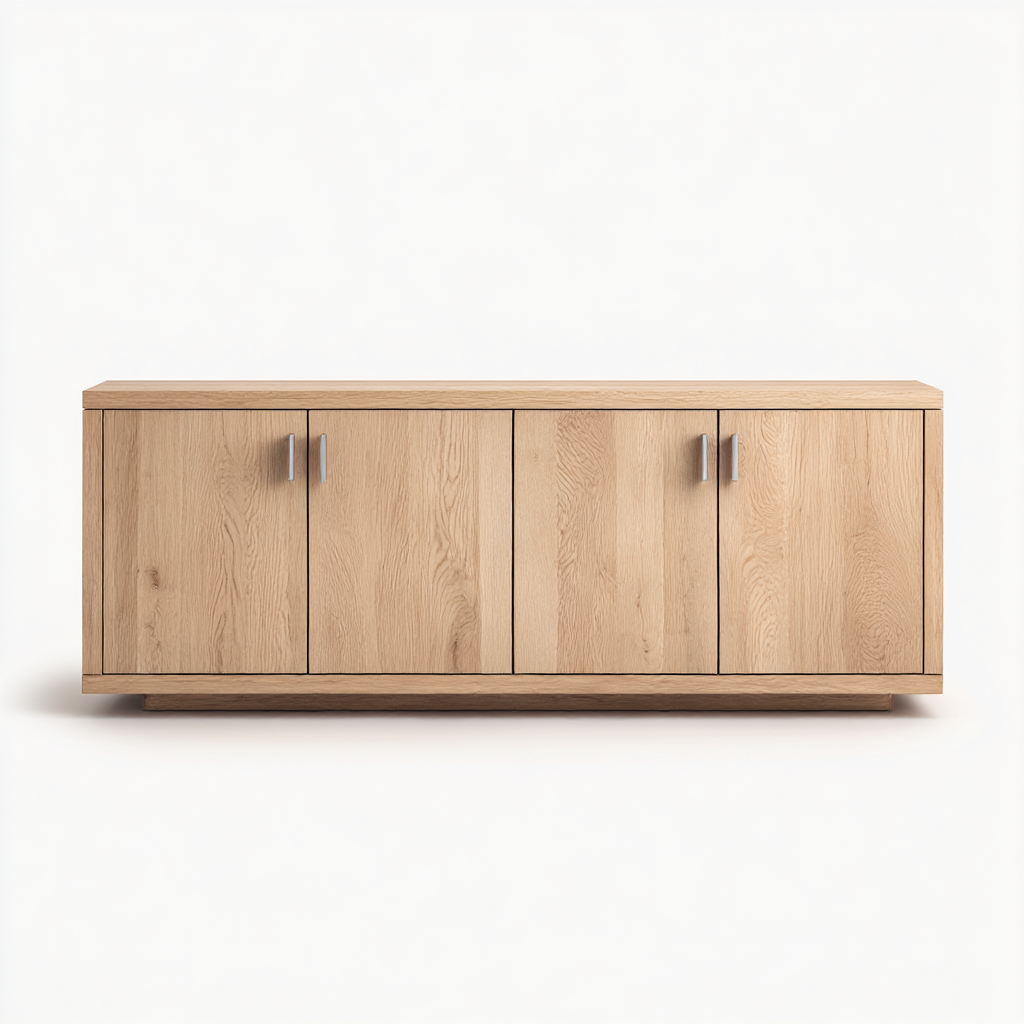 Elegancia Natural en Roble Macizo