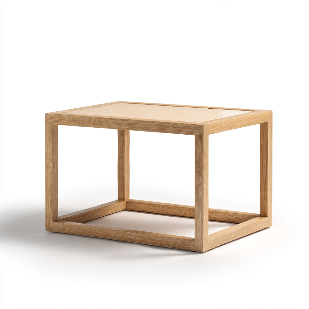 Mesa Auxiliar Cubo de Roble