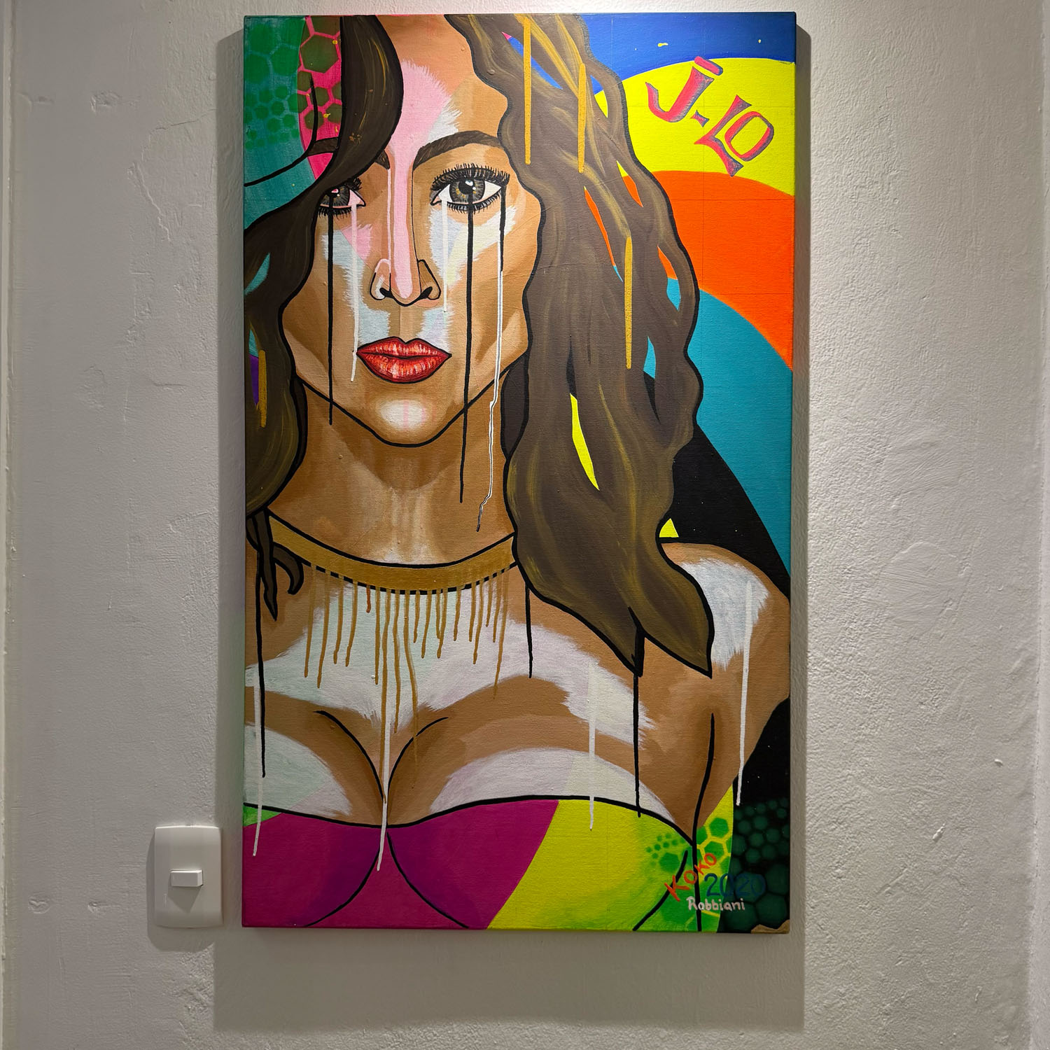 Cuadro Jennifer Lopez
