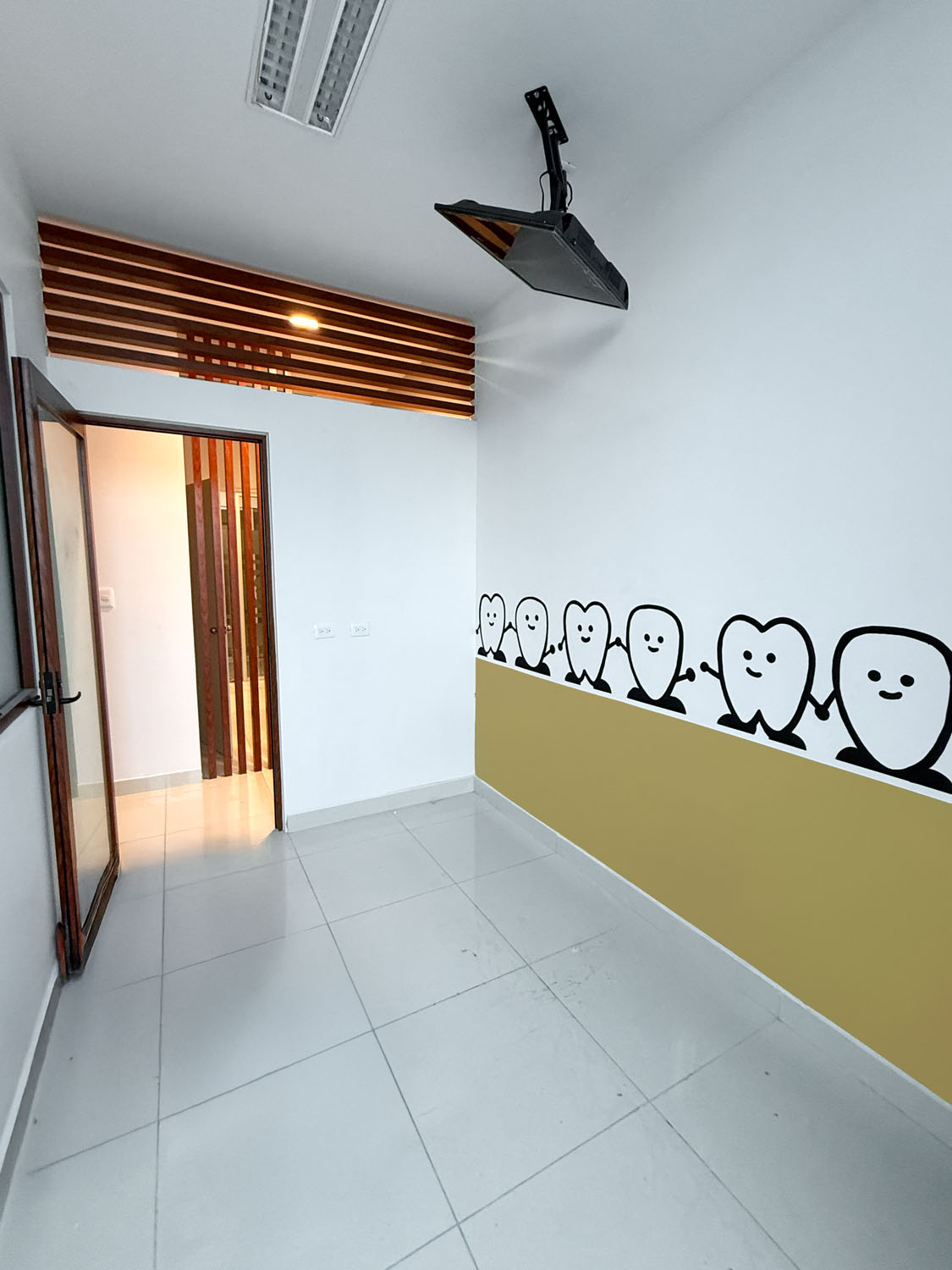 Mural Dientitos Blanco