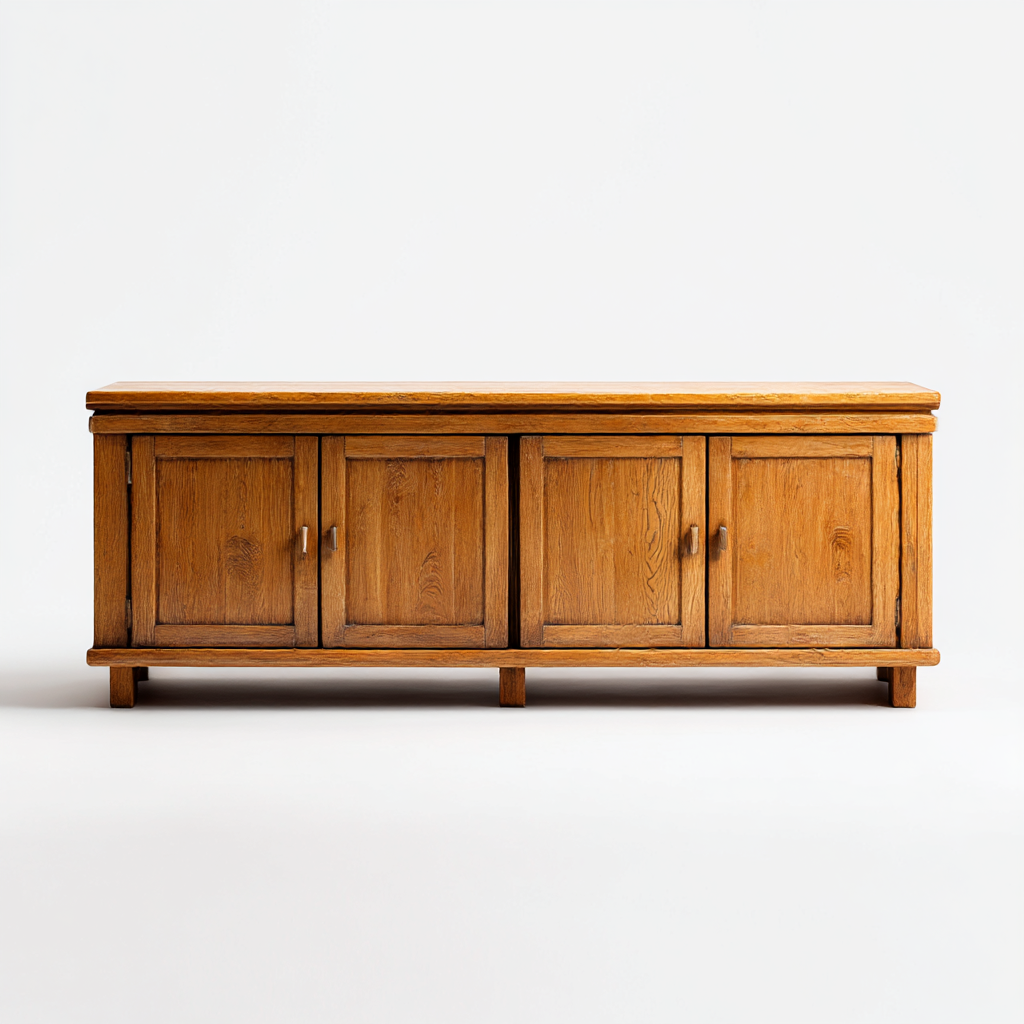 Credenza Clásica en Madera de Roble