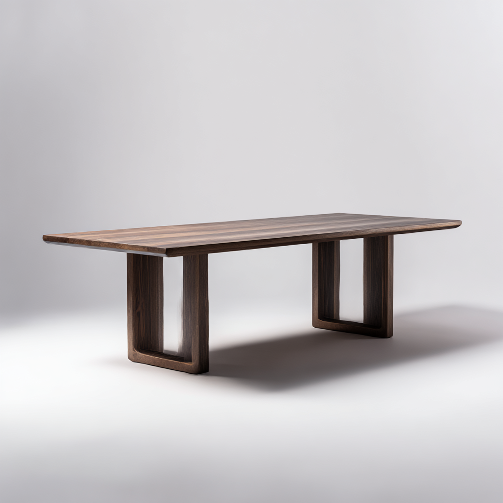 Mesa de comedor Arte en Nogal
