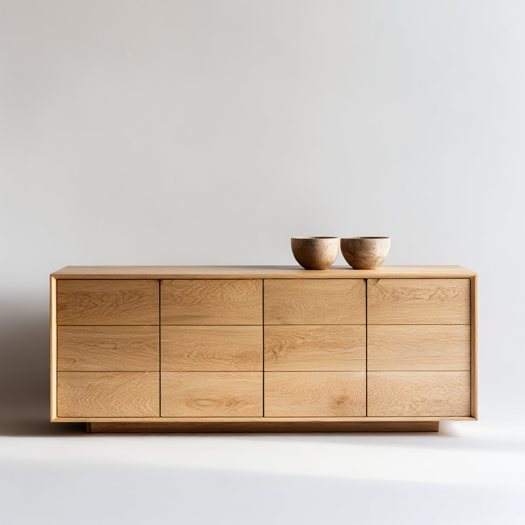 Elegancia Natural en Roble Macizo