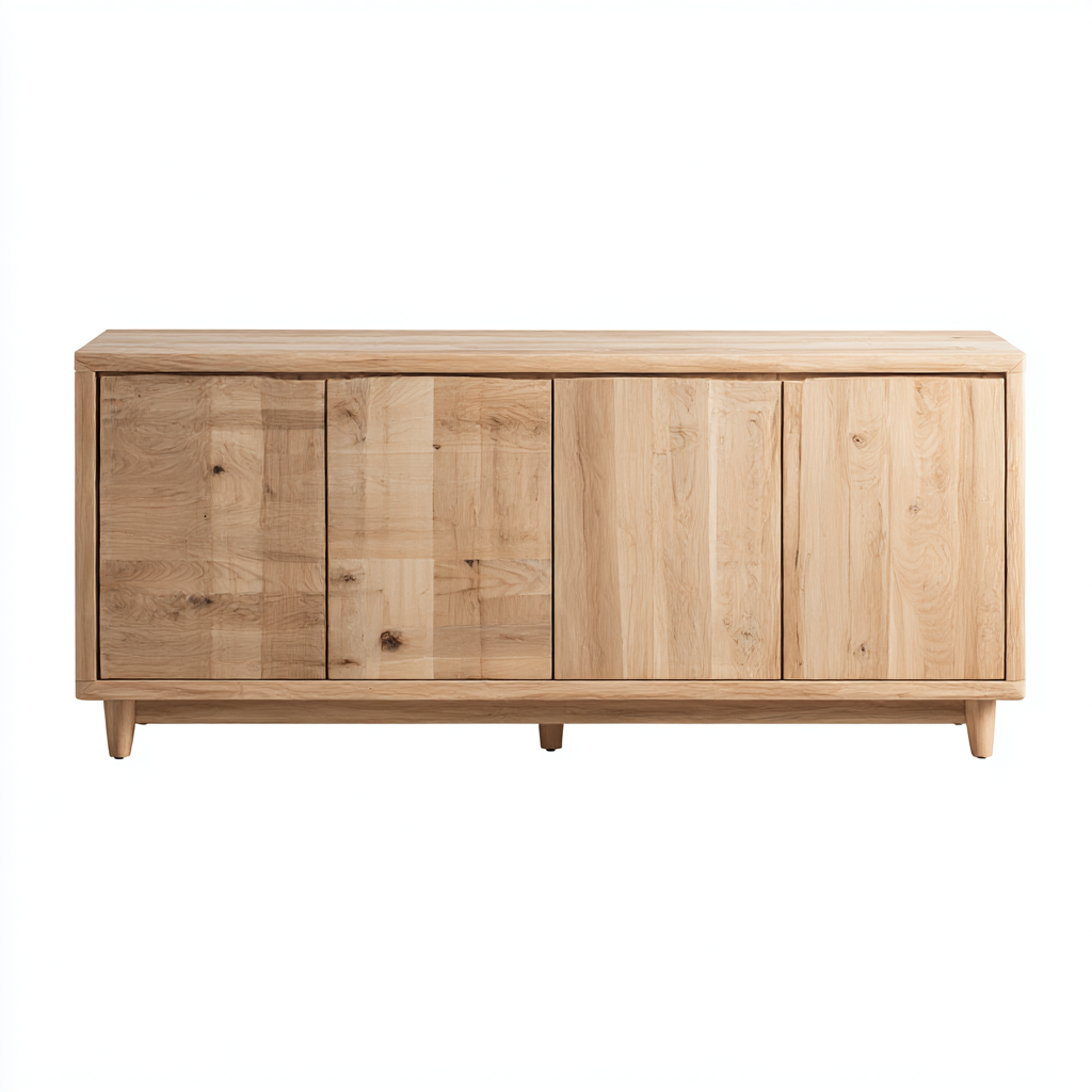 Mueble Buffet de Roble Natural