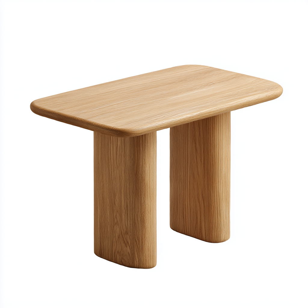 Mesa Auxiliar Ébano Natural