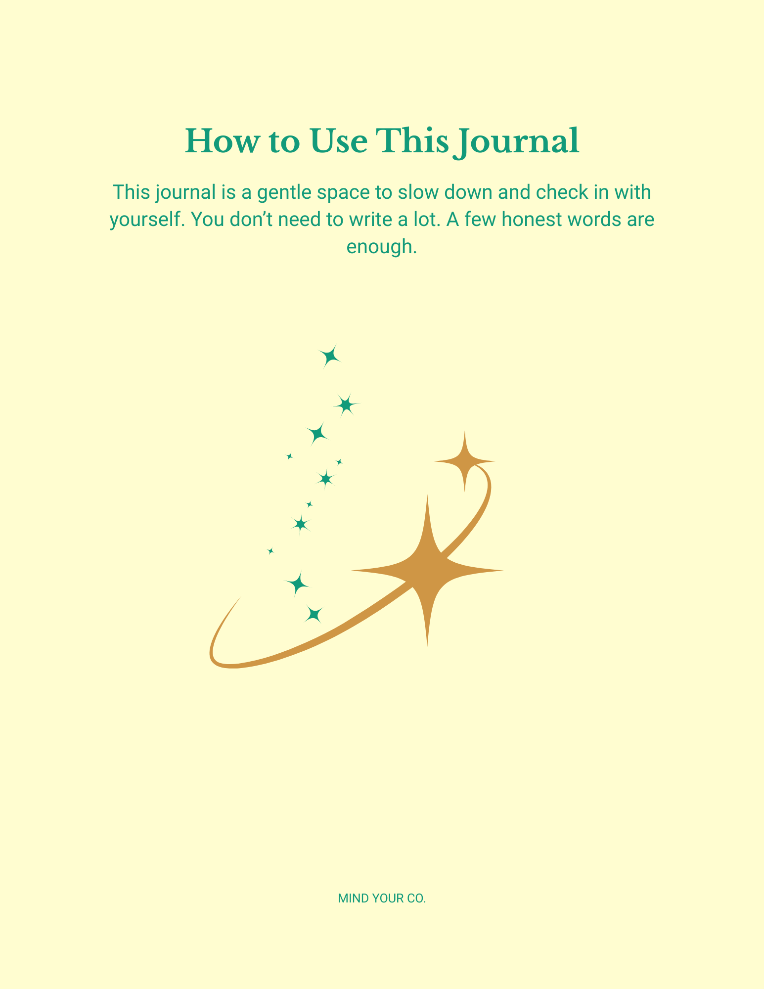 Mind Your Moments™ 7-Day Mindfulness Journal