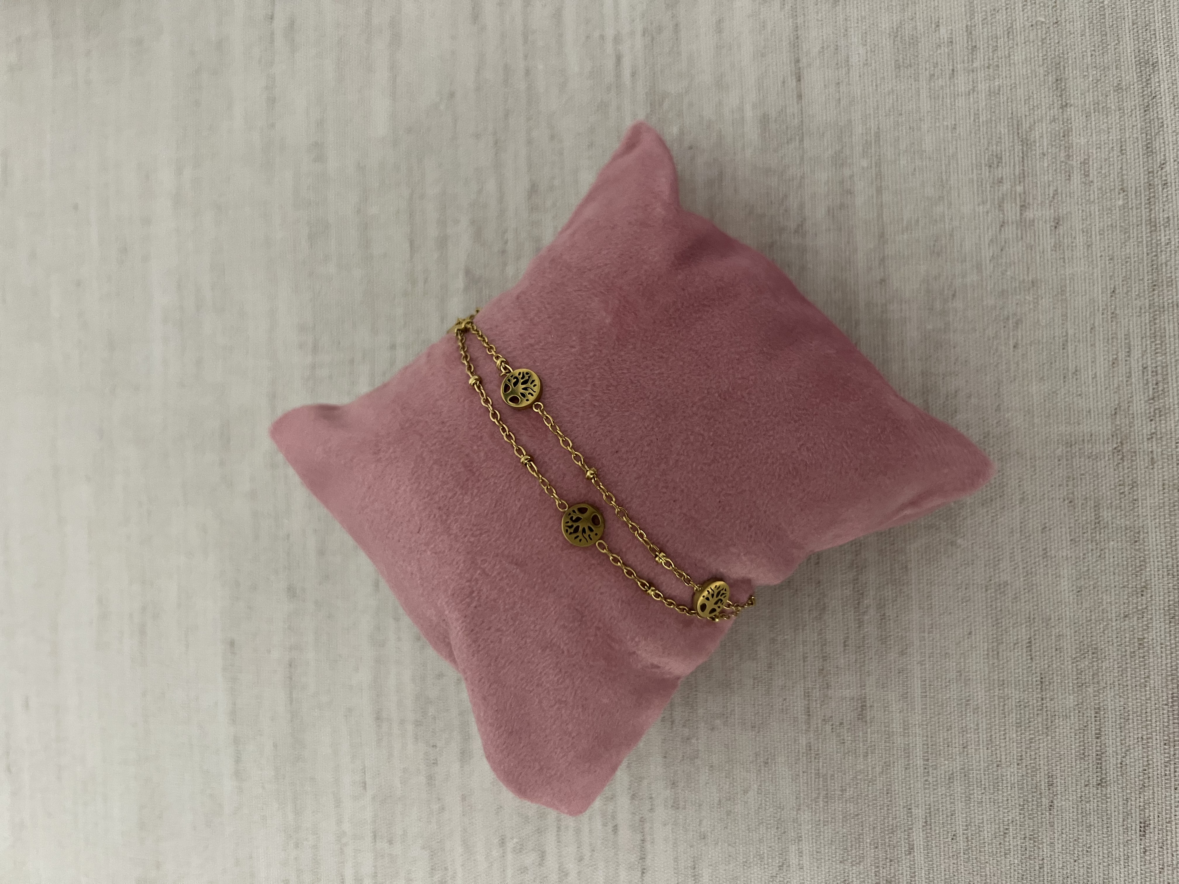 Pulseira em aço inoxidável 