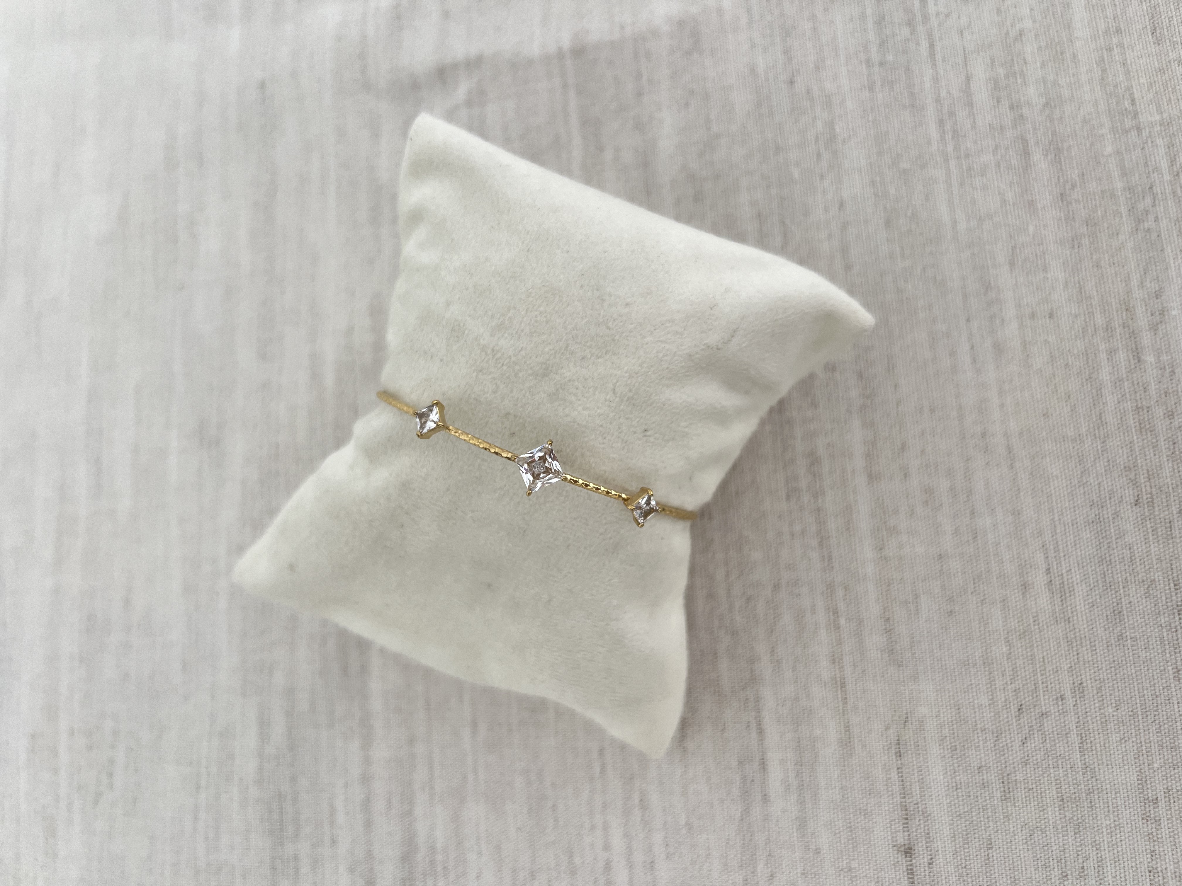 Pulseira em aço inoxidável