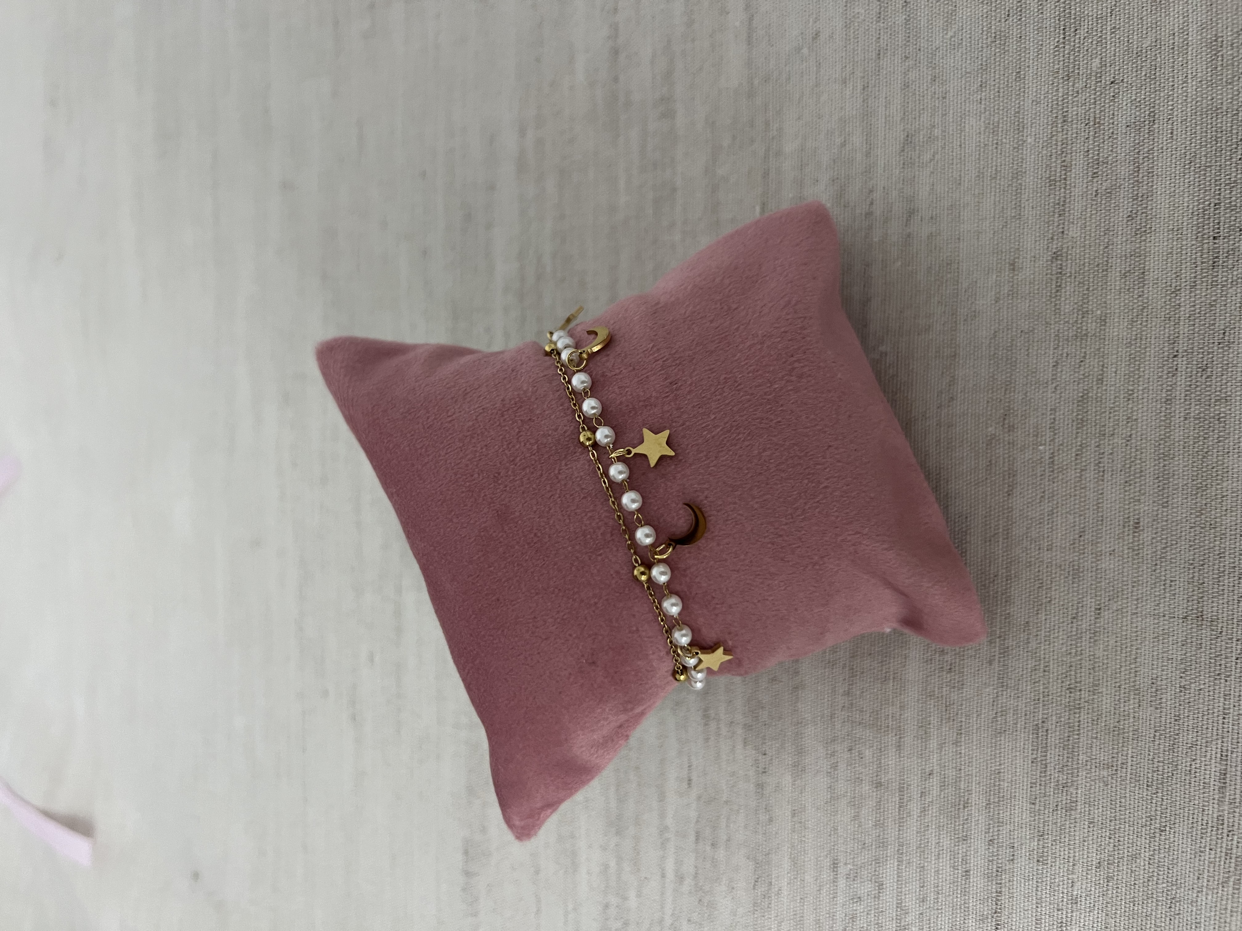 Pulseira em aço inoxidável