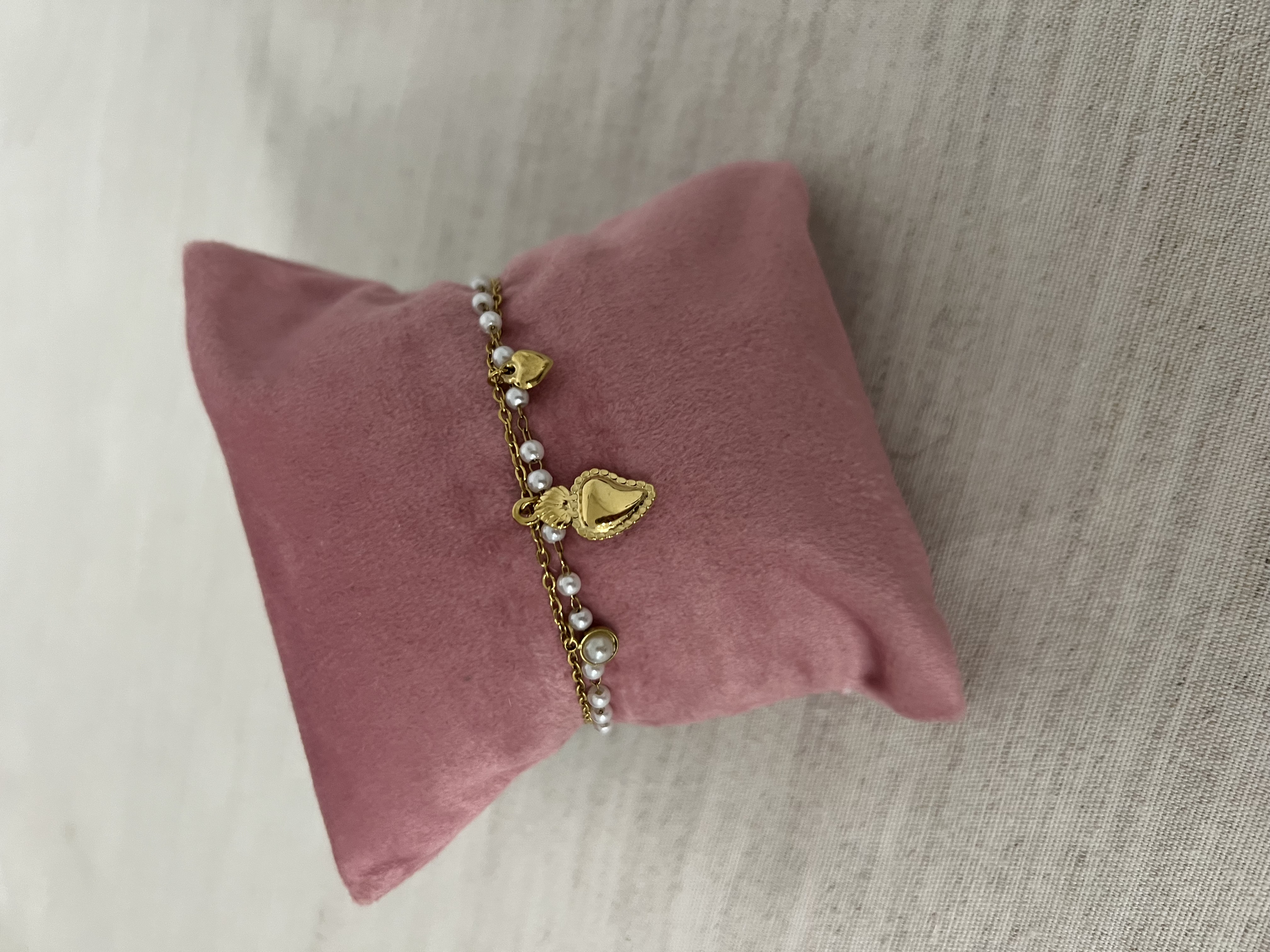 Pulseira em aço inoxidável 