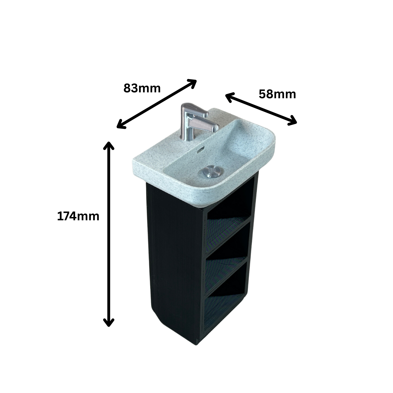 Miniatur Waschbecken