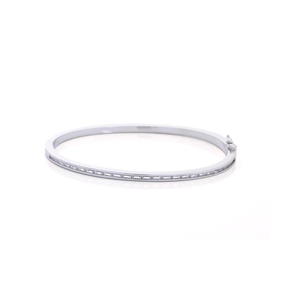 PULSEIRA RÍGIDA SEMI JÓIA COM ZIRCÔNIAS
