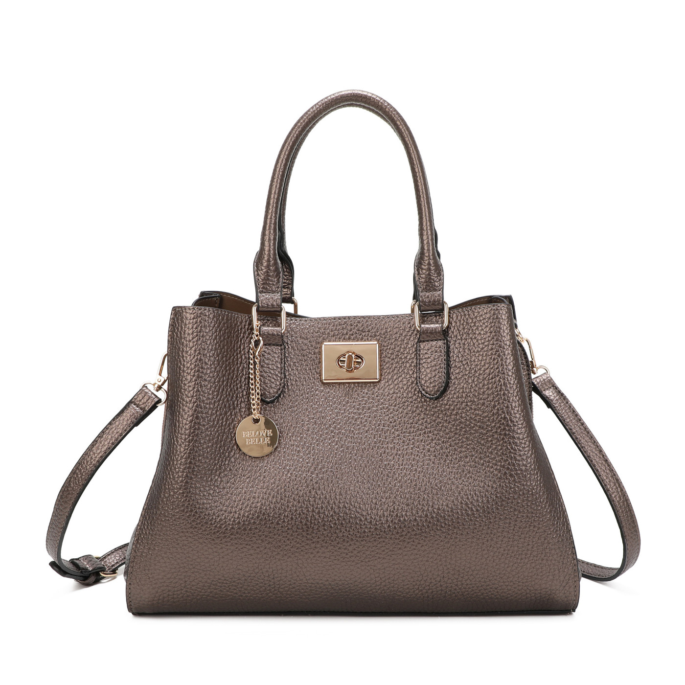 MALA SHOPPER COM PENDENTE