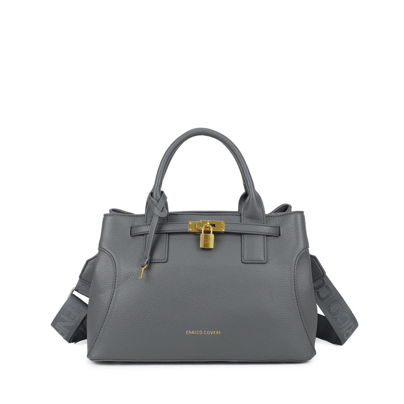 MALA SHOPPER COM CADEADO DECORATIVO