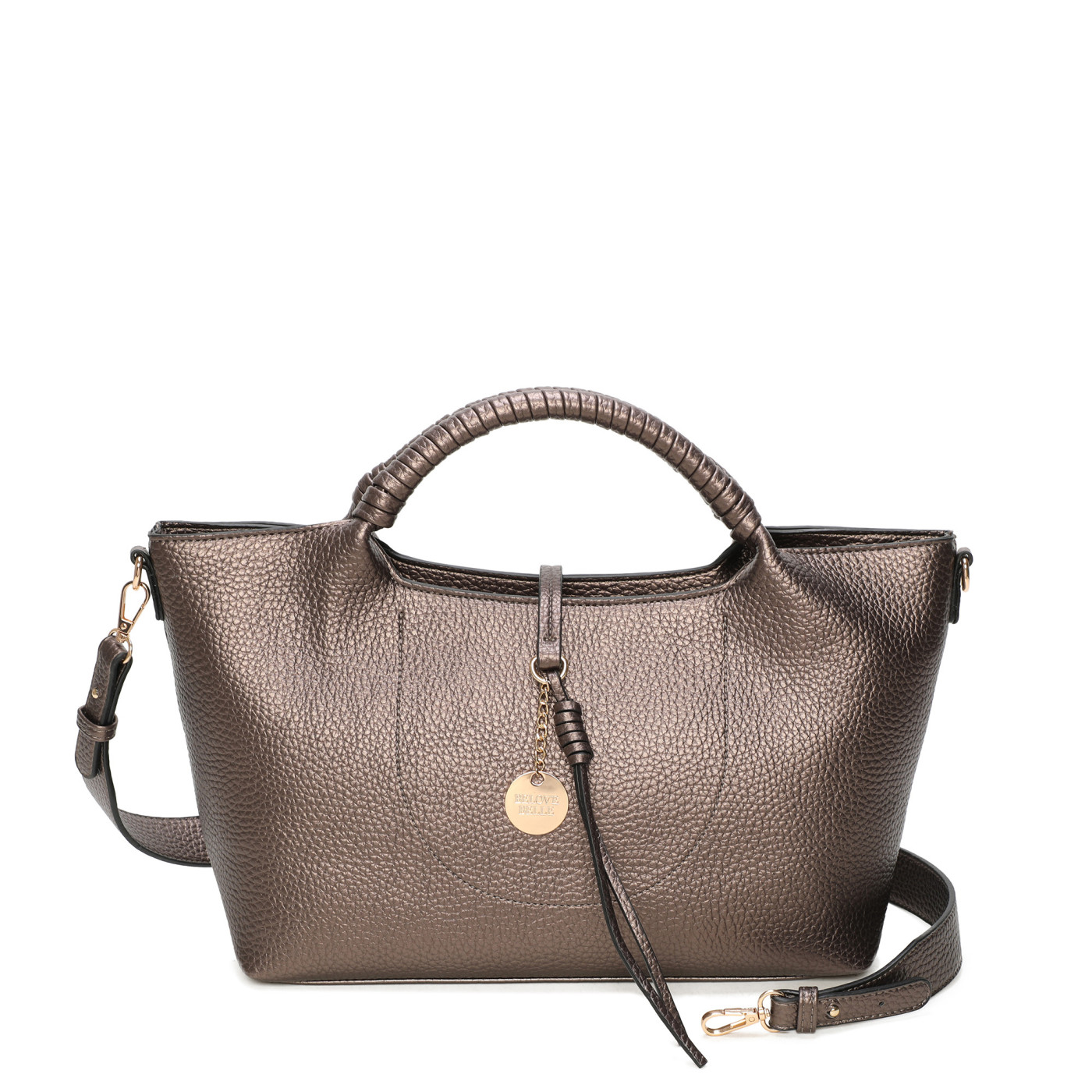 MALA SHOPPER COM PENDENTE