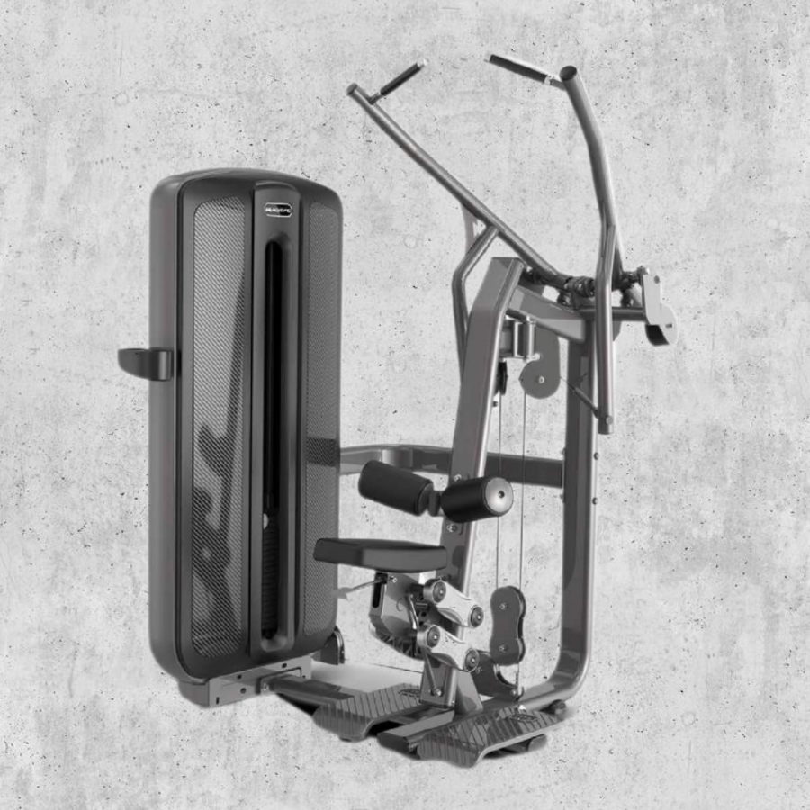 Lat Pulldown con polea y asiento regulable