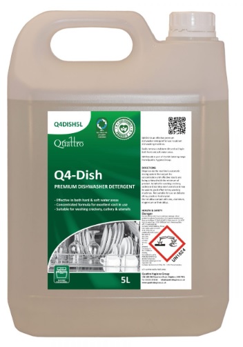Q-Eco 5L Quattro Q4 Dishwash Detergent 5L