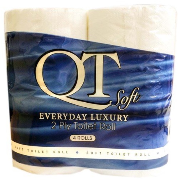 Quattro Paper QT Soft Premium Luxury Toilet Roll 2ply (40 Rolls)