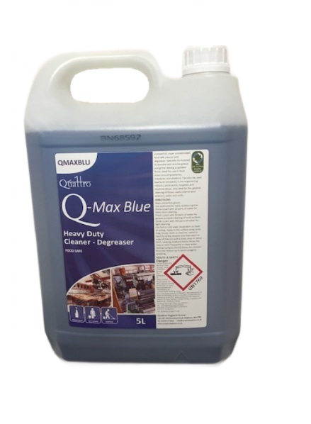 Q-Eco 5L Q-Max Blue Heavy Duty Cleaner & Degreaser