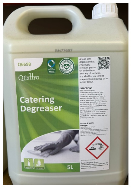 Quattro Catering Degreaser 5L