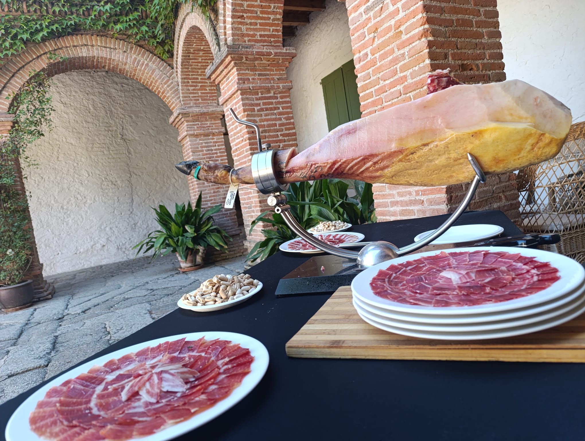 Corte de Jamón Ibérico