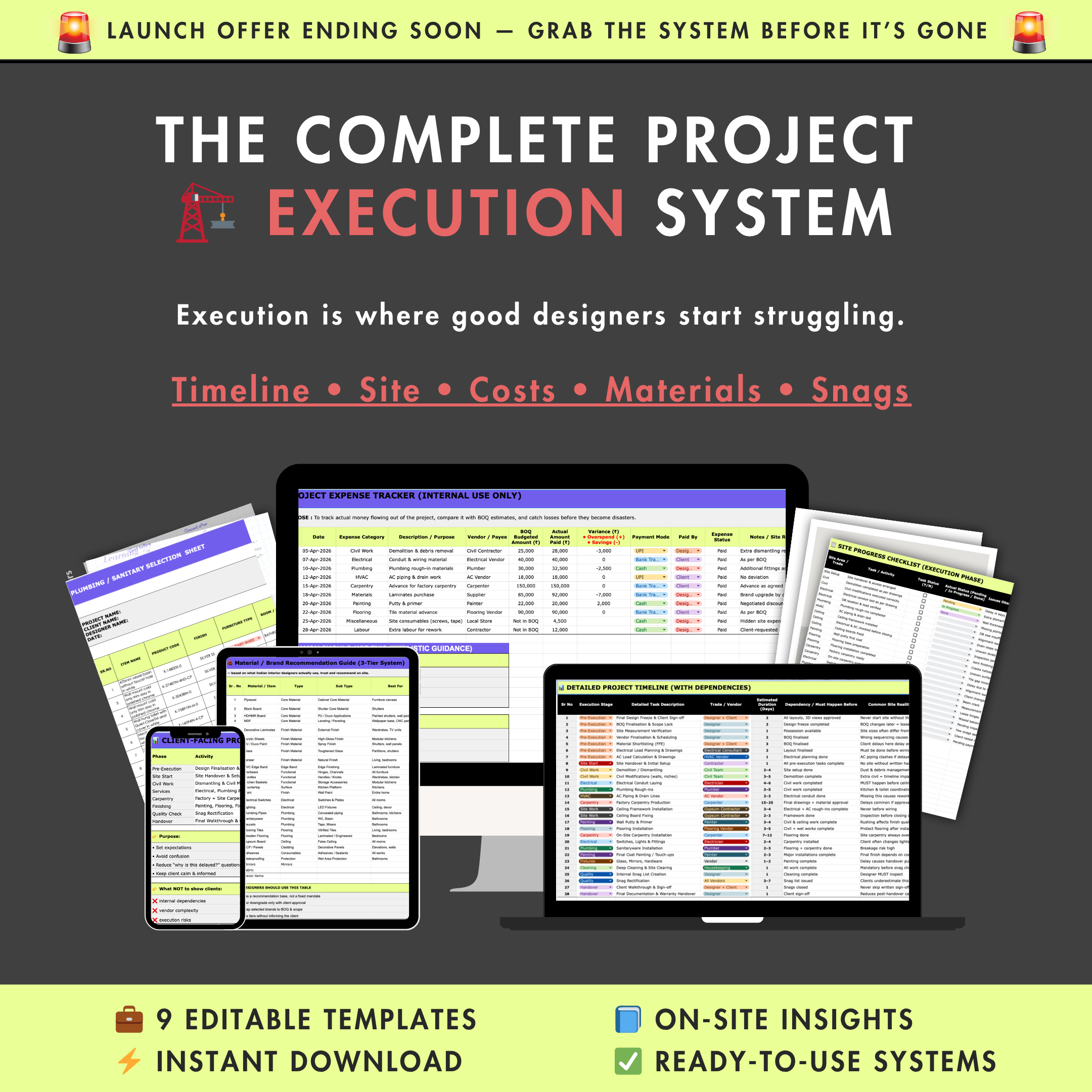 The Complete Project Execution System