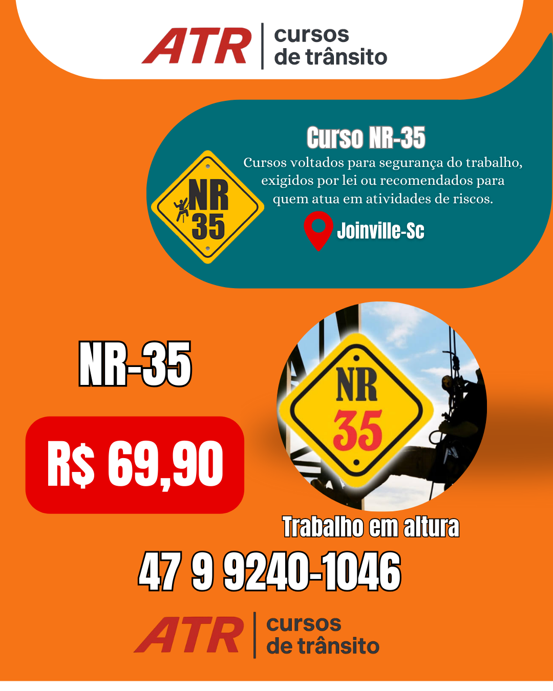Curso NR-35 trabalho em alturas