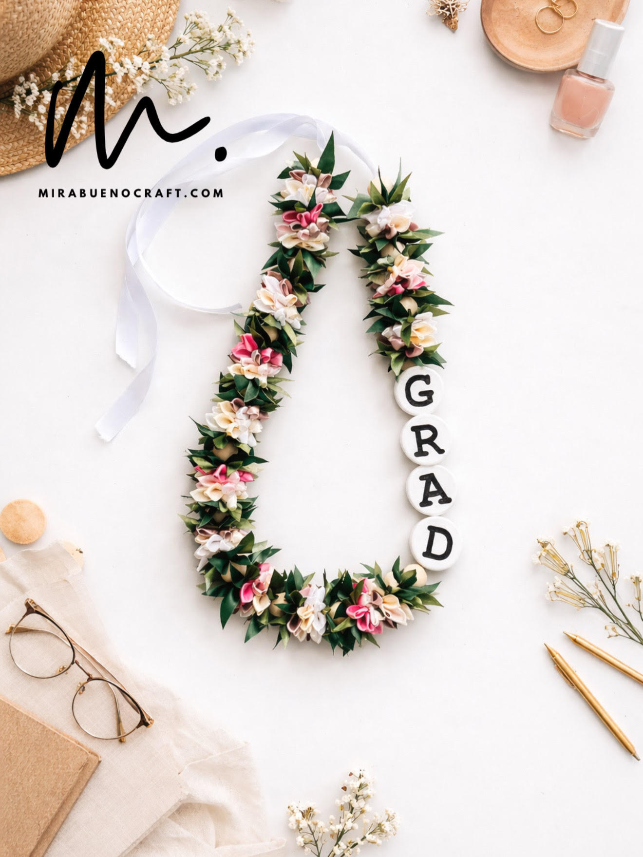 Graduation Flower Lei