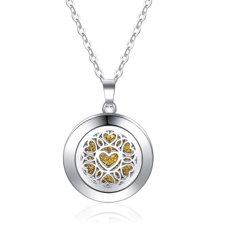 Scented Circle Necklace