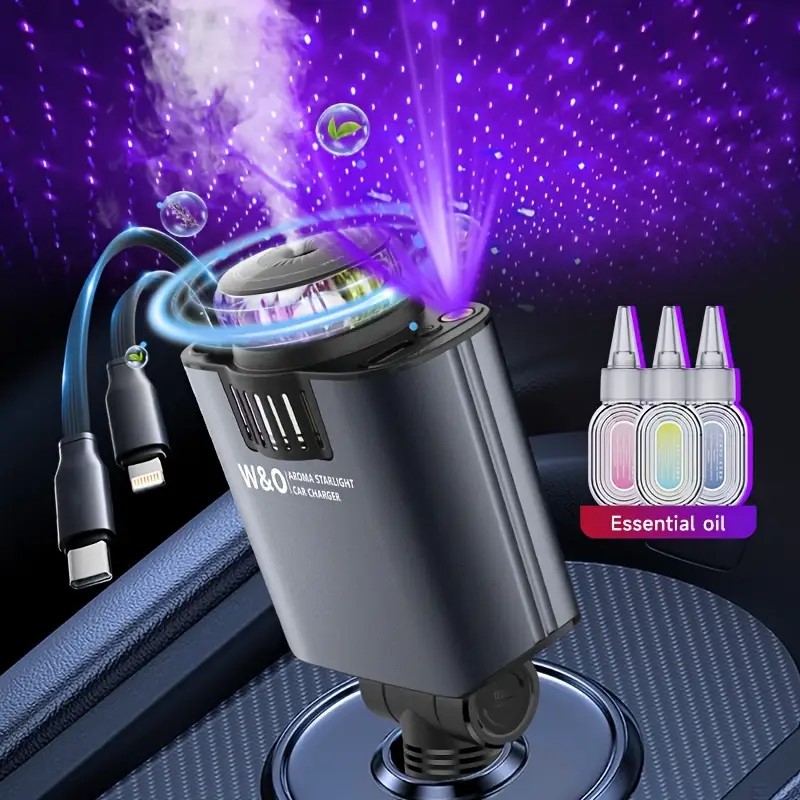 W&O Aroma Steamer Car Charger