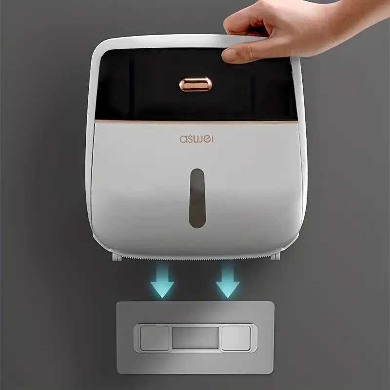 Wall-Mounted Toilet Paper Holder