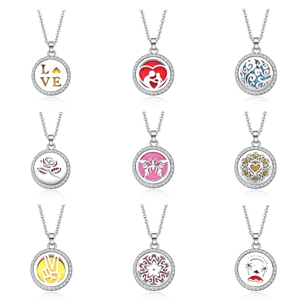 Scented Circle Necklace