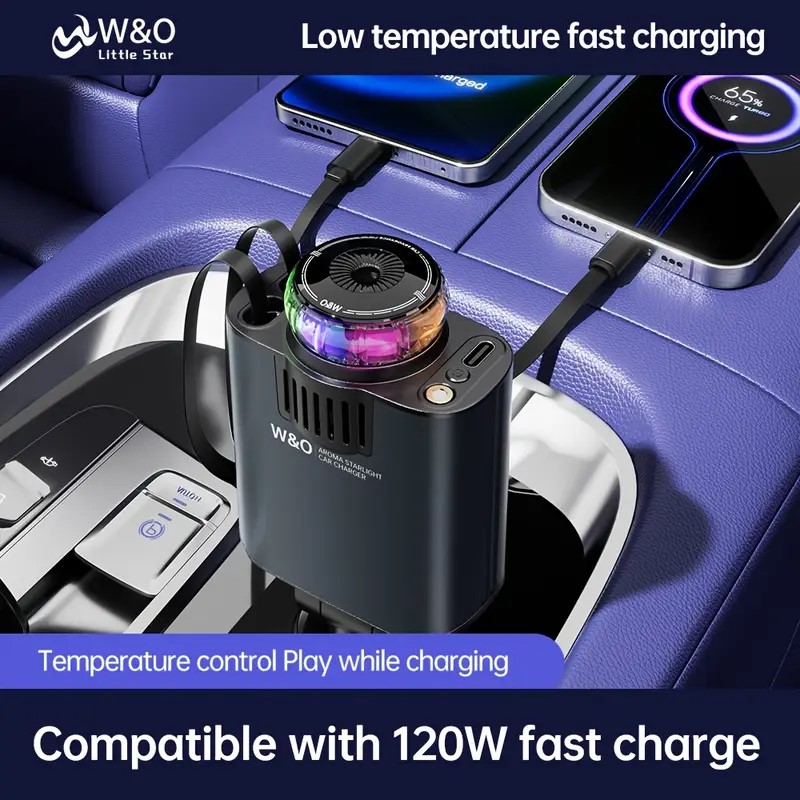 W&O Aroma Steamer Car Charger