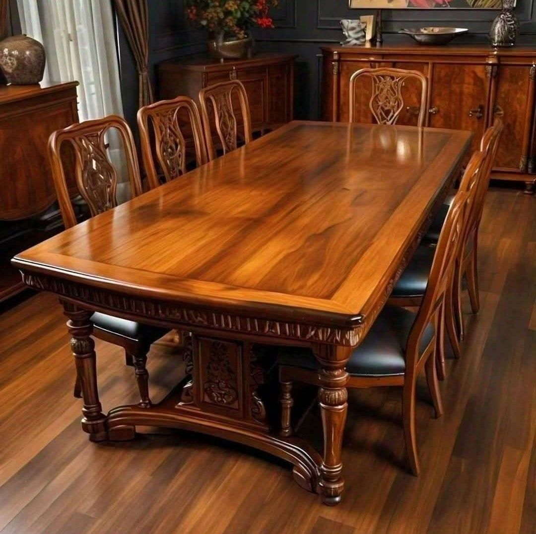 Solid Wood Dining Table Set
