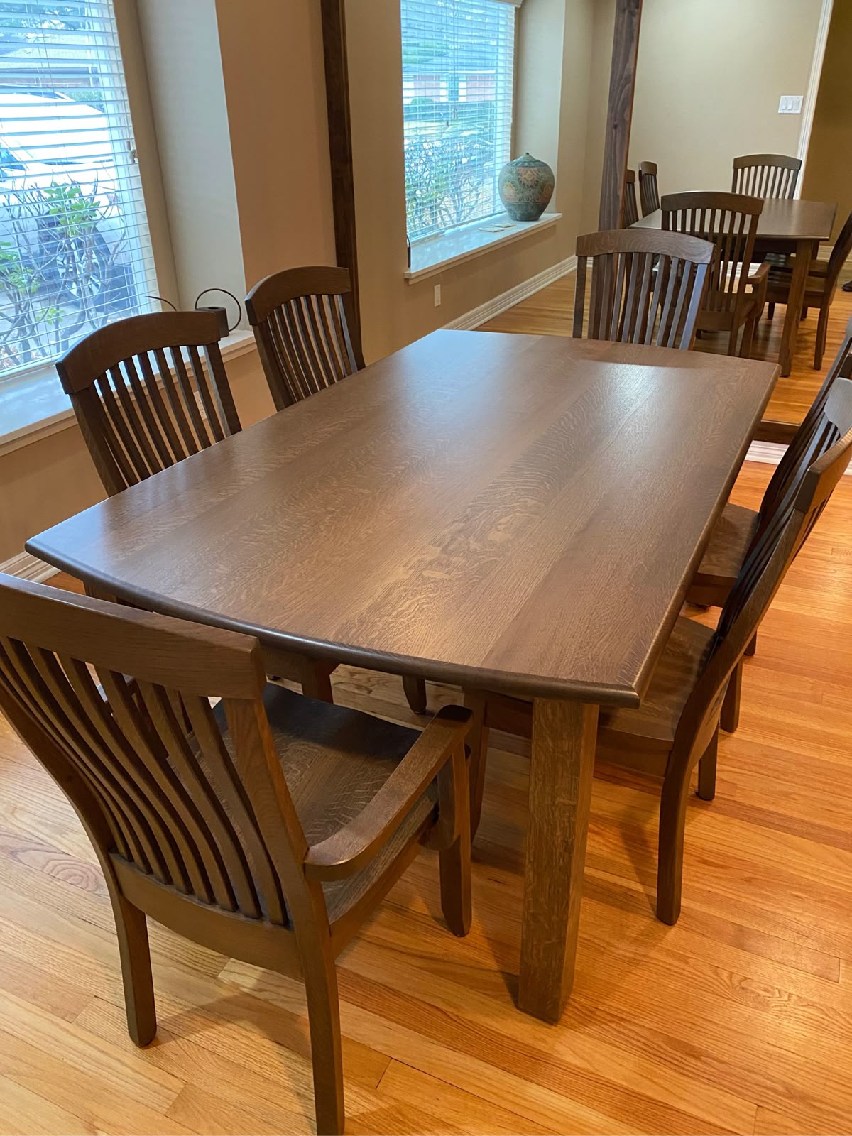 Solid Wood Dining Table Set