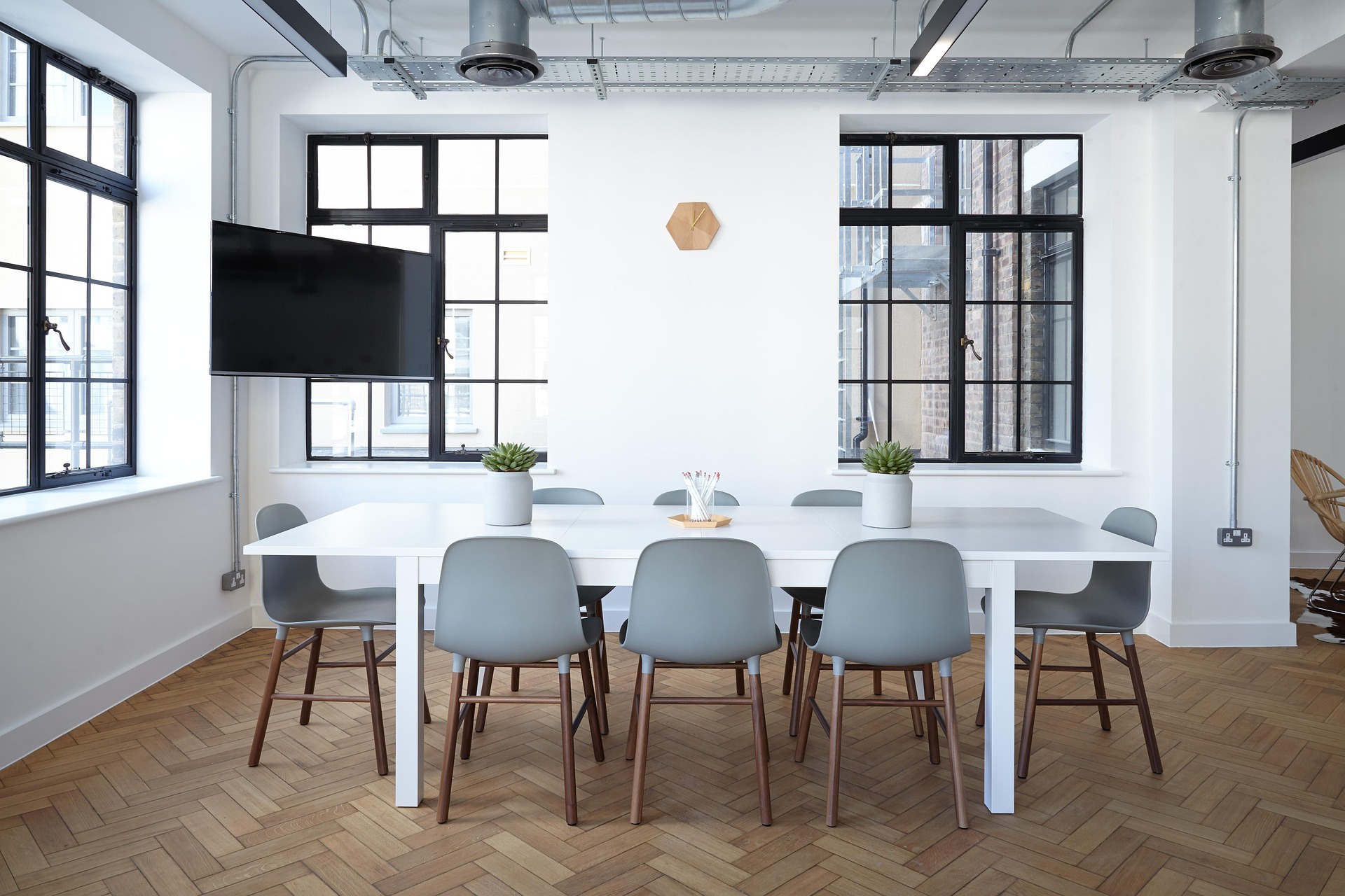 Modern conference table set
