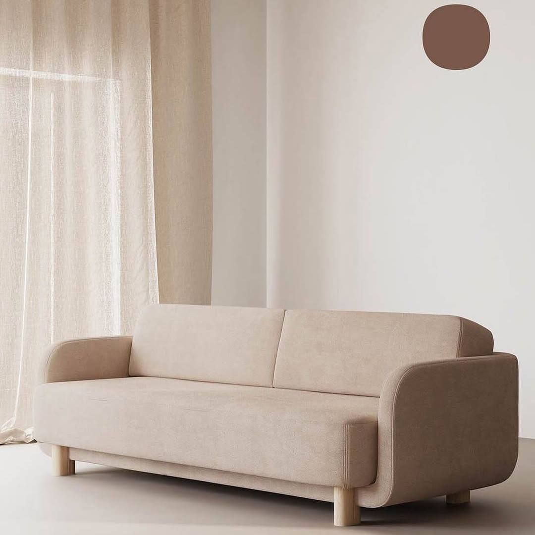 Modern Beige Sofa
