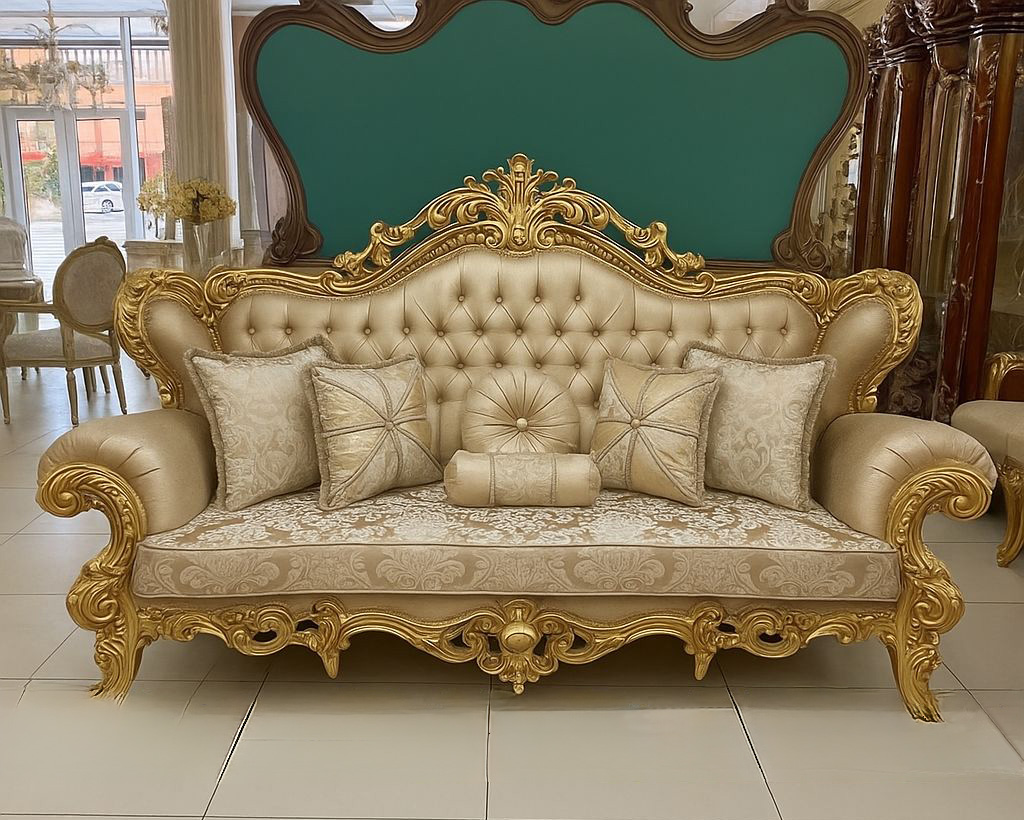 Luxury Baroque Style Sofa