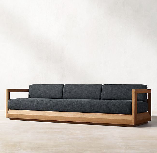 Modern Wooden Frame Sofa