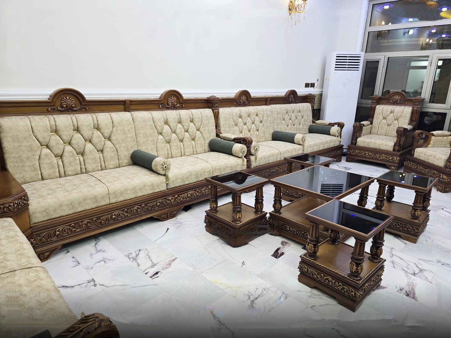 Classic Ornate Sofa Set
