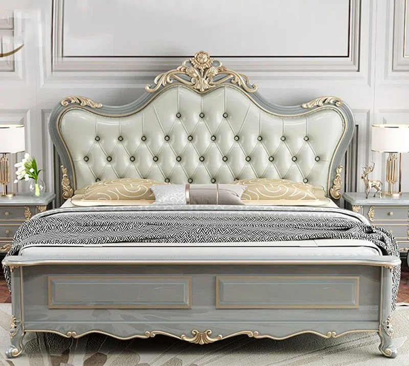 Luxury Upholstered King Bed