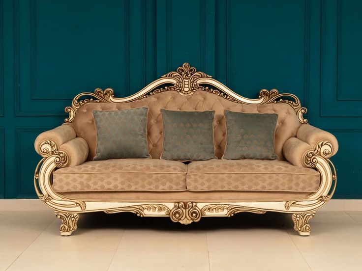 Vintage Ornate Sofa