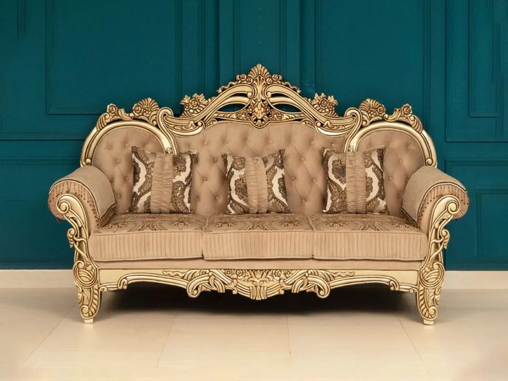 Vintage Ornate Sofa