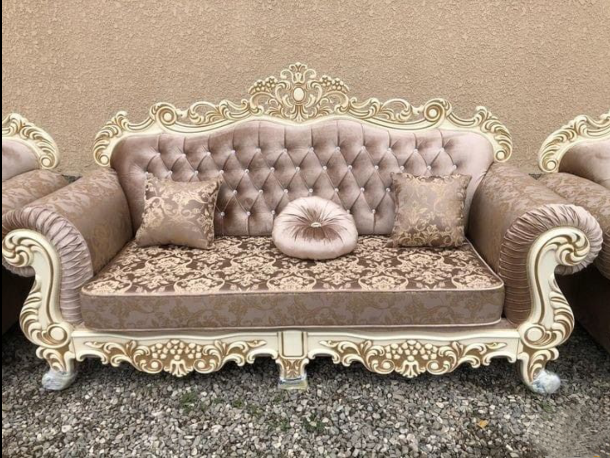 Vintage Ornate Sofa