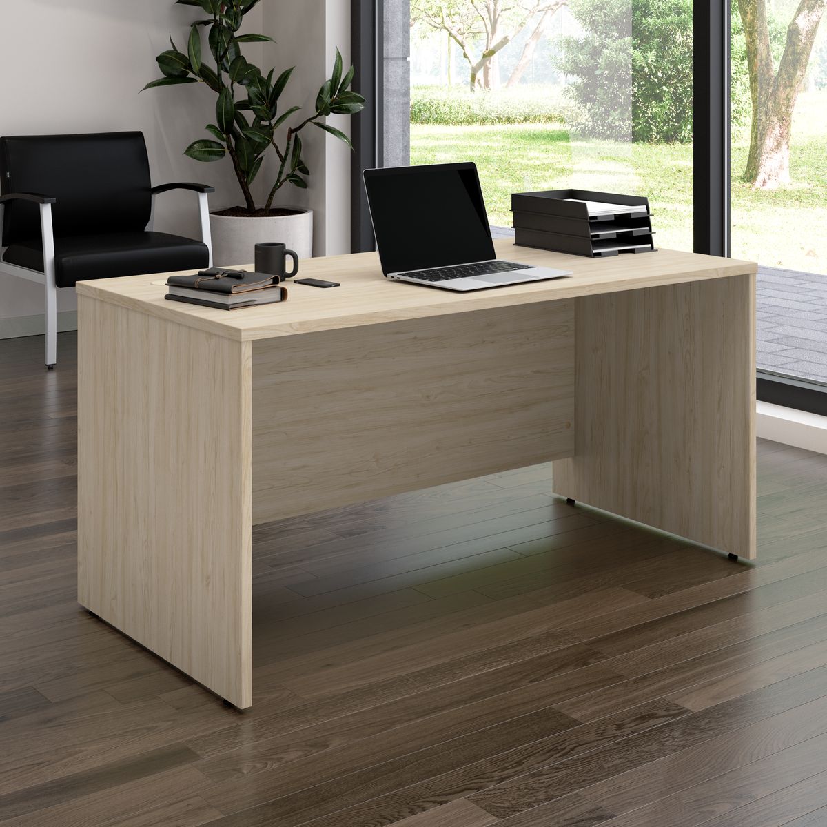 Modern Wooden Office Desk