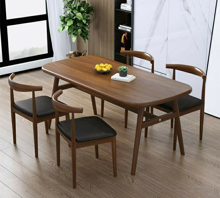 Modern Wooden Dining Table Set