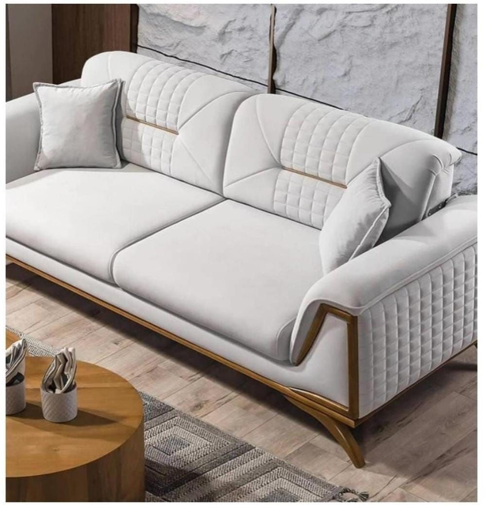 Modern White Sofa