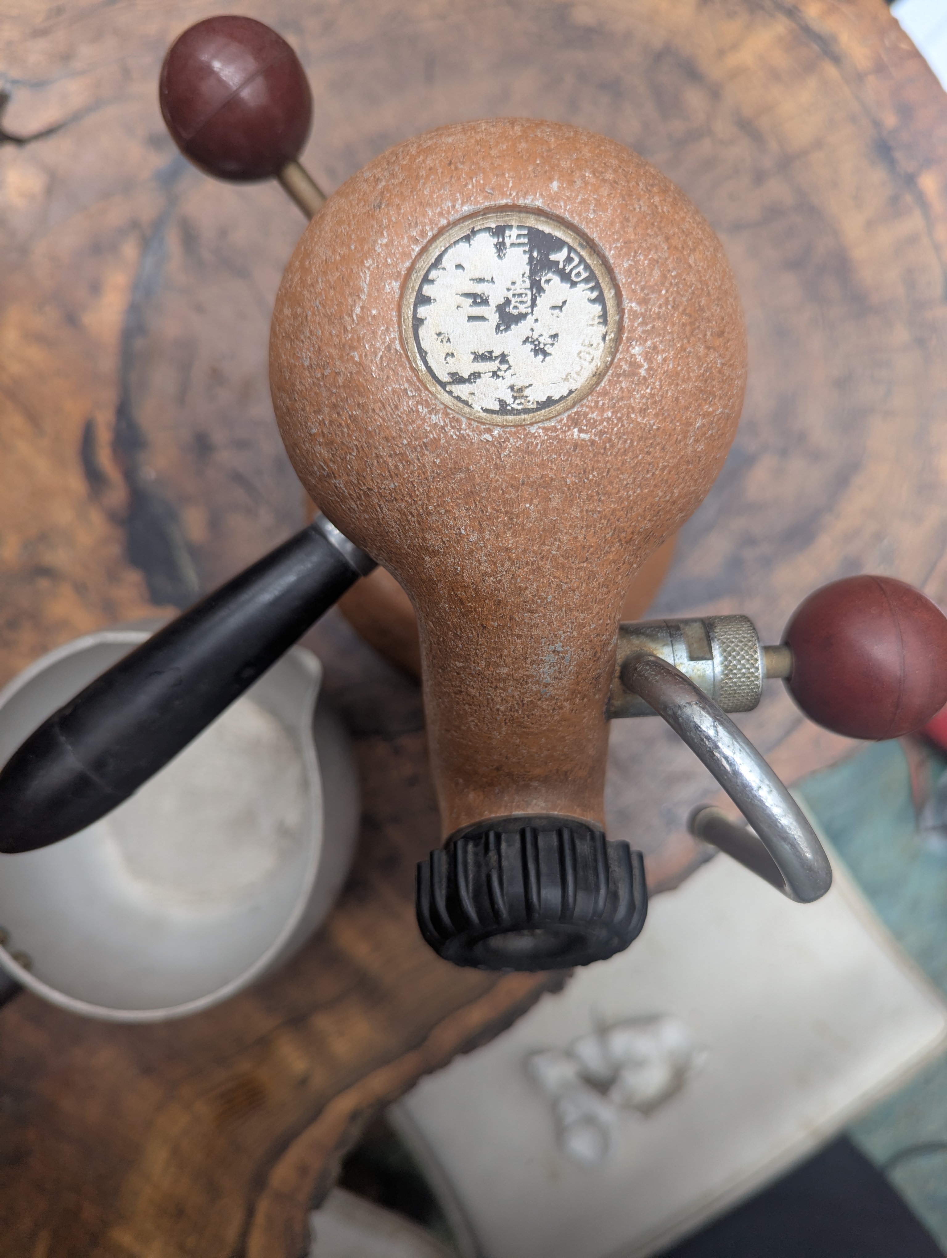 Atomic espresso maker from Cara, Ltd. 