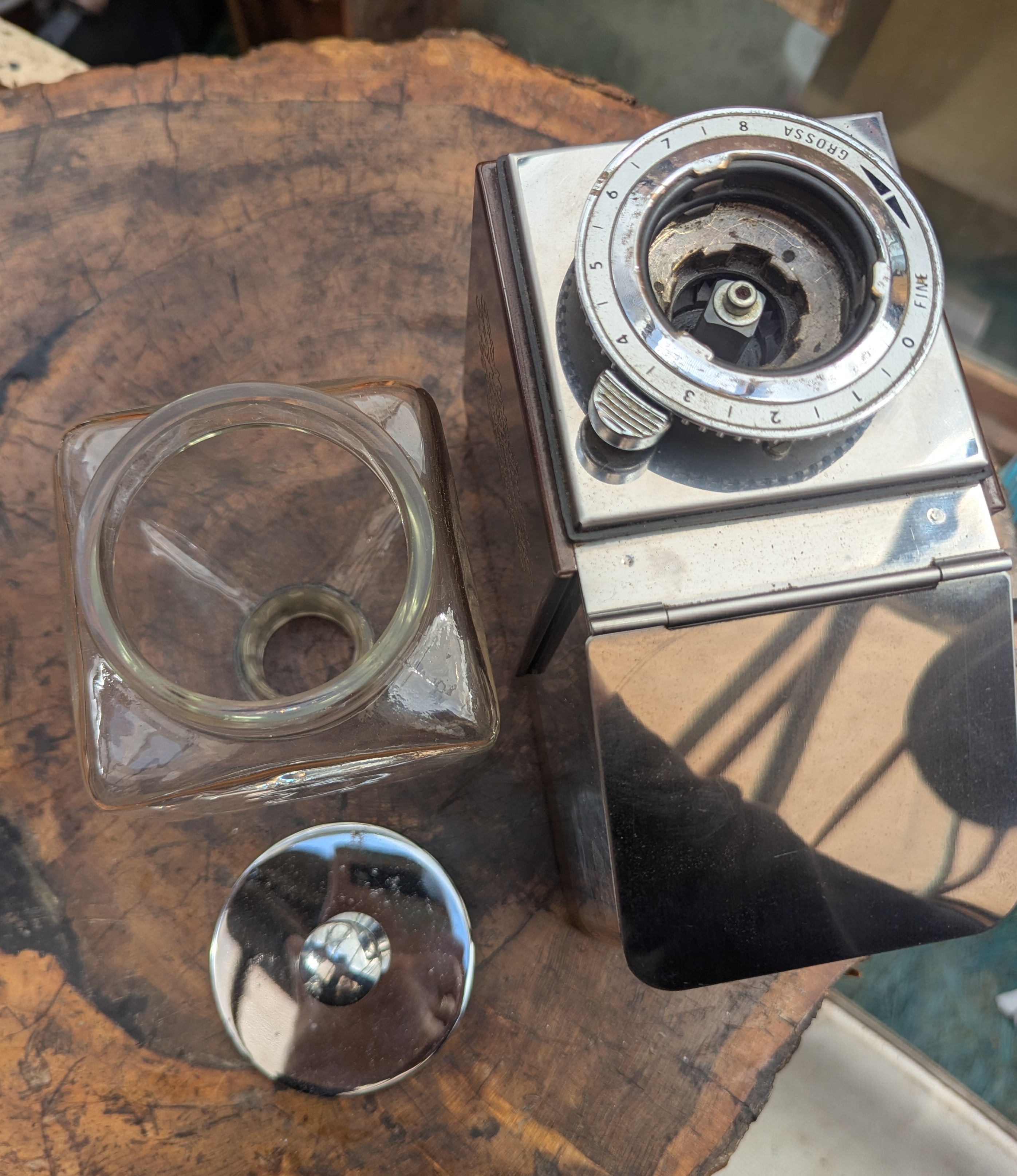 Olympia "Mocca" grinder