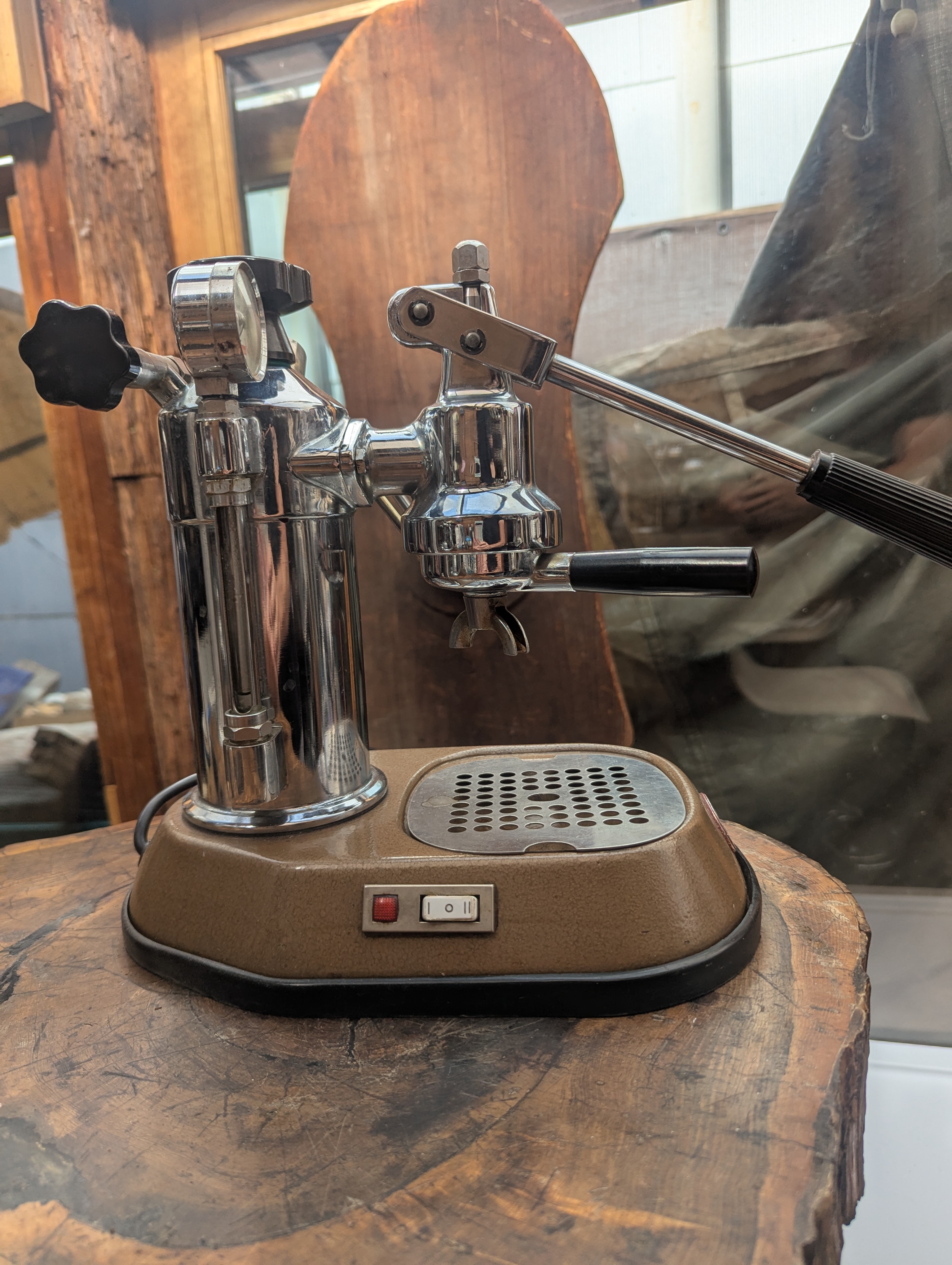 Custom 1975 La Pavoni Europiccola (with manometer!)